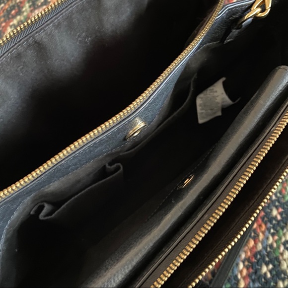 Banana Republic Black Leather Shoulder or Hand Bag - Picture 12 of 12